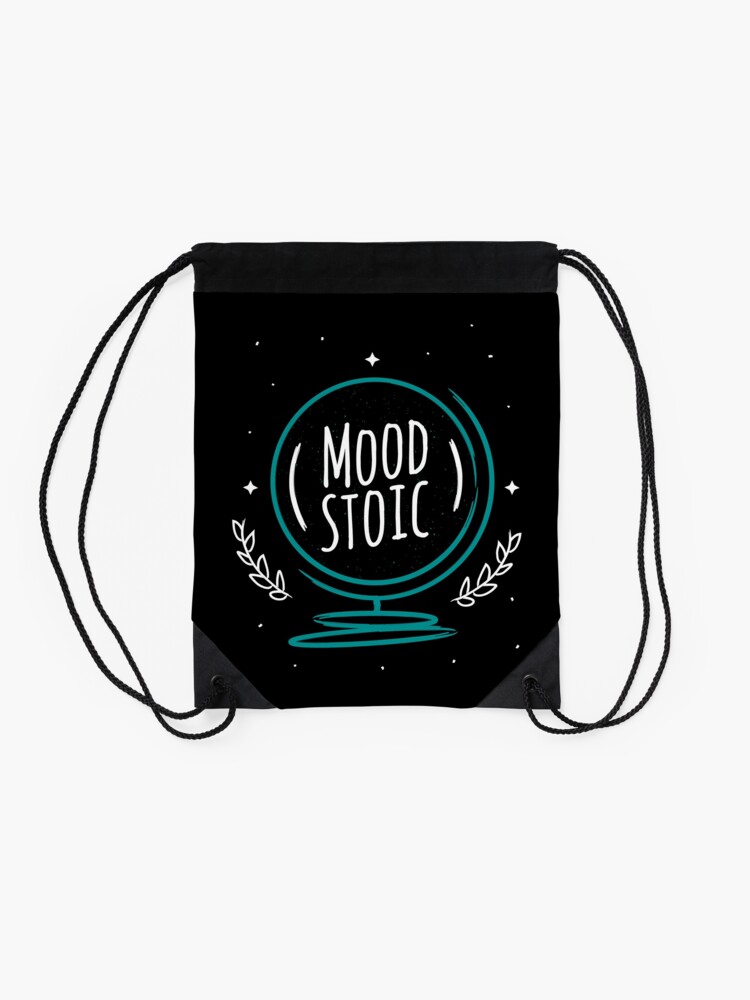 Alternate view of MOOD STOIC Drawstring Bag
