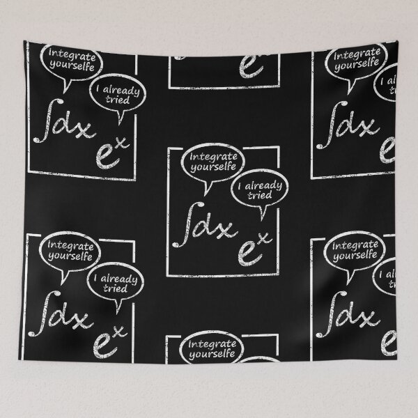 Item preview, An integral and an exponential designed and sold by designMarks.