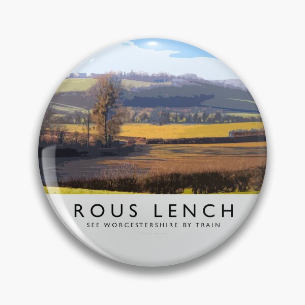 Item preview, Rous Lench (Railway Poster) designed and sold by andrewroland.