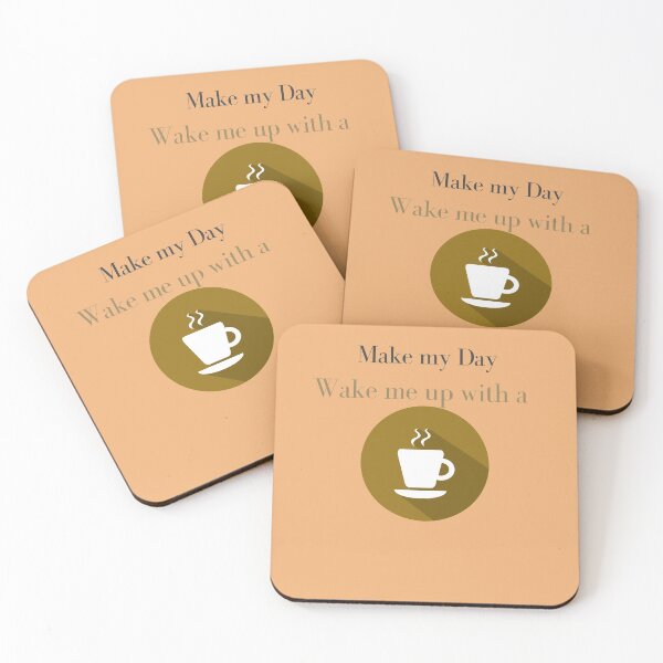 Item preview, Wake me Up with a Coffee  designed and sold by danaJG.