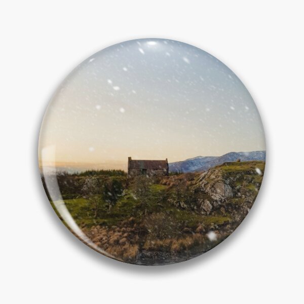 Item preview, Irish Cottage in a Snowy sunset designed and sold by Johanna O Malley.