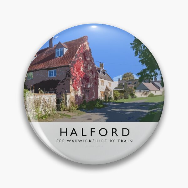 Item preview, Halford (Railway Poster) designed and sold by andrewroland.