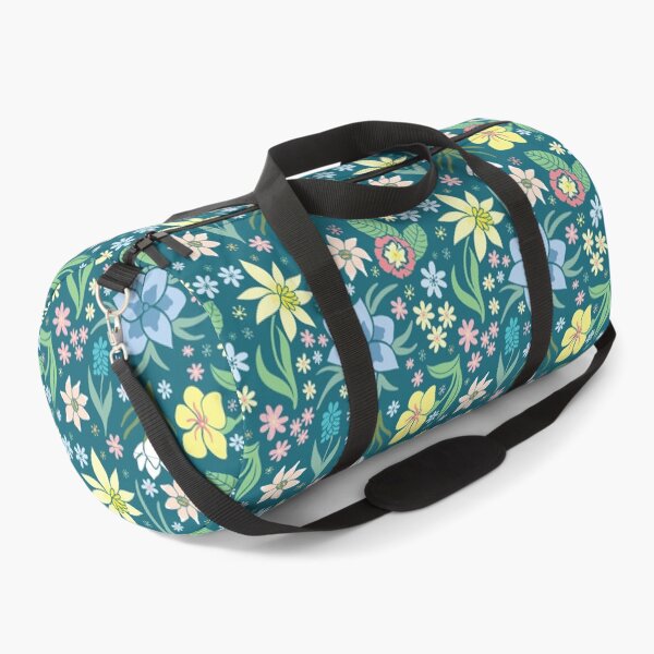 Item preview, Spring Flowers on Miing Green designed and sold by wazoosi.