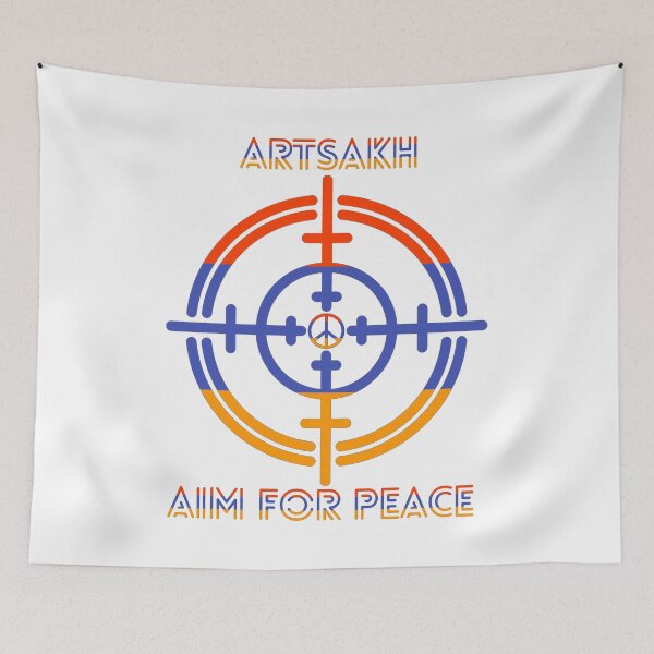 Item preview, Aim For Peace Artsakh designed and sold by Spicy Chilli.