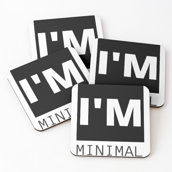 Item preview, I'm Minimal designed and sold by narcocynic.