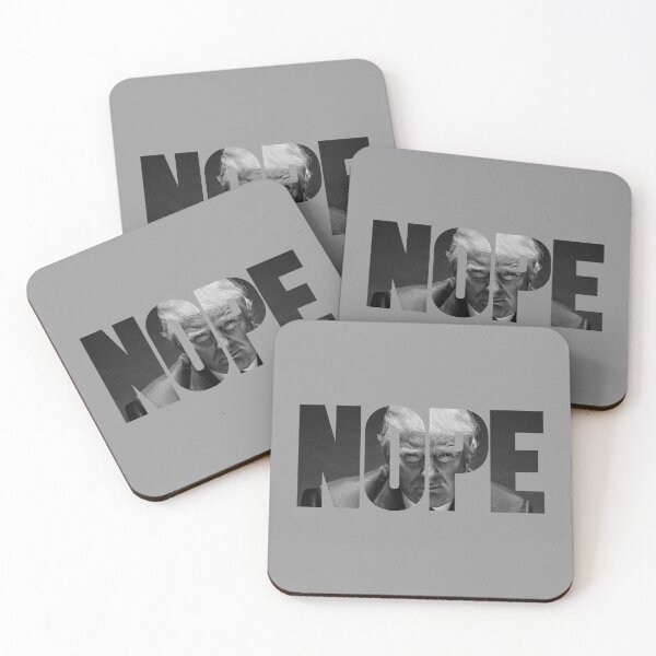 Item preview, Nope Trump - Anti-Donald Trump designed and sold by Smart-Bee.