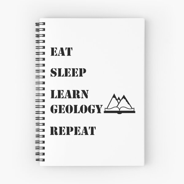 Item preview, Eat Sleep Learn Geology Repeat designed and sold by VikiQuick.