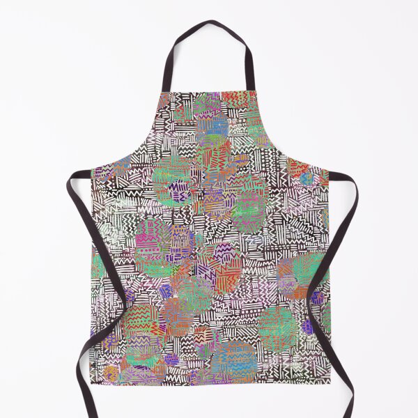Item preview, Modern multicolor spotted pop art digital composition with lines, dots and waves and arrows. designed and sold by FENIO.