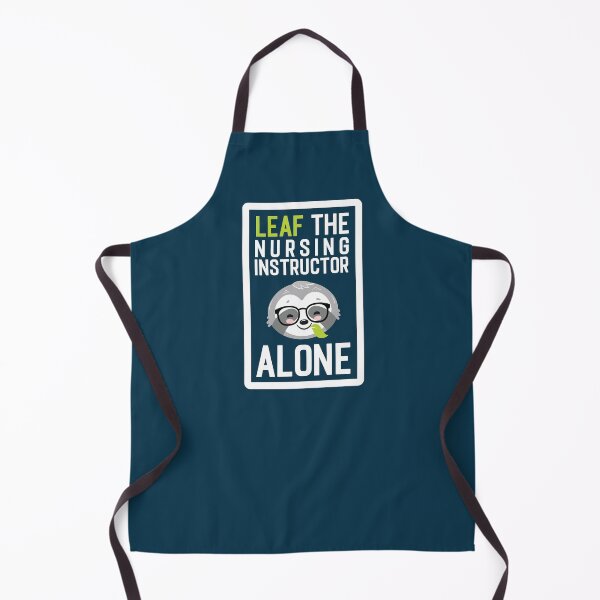 Item preview, Funny Nursing Instructor Pun - Leaf me Alone - Gifts for Nursing Instructors designed and sold by betternotes.