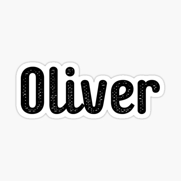 Aperçu de l'œuvre Nom d'Oliver créée et vendue par WellLovedWest.