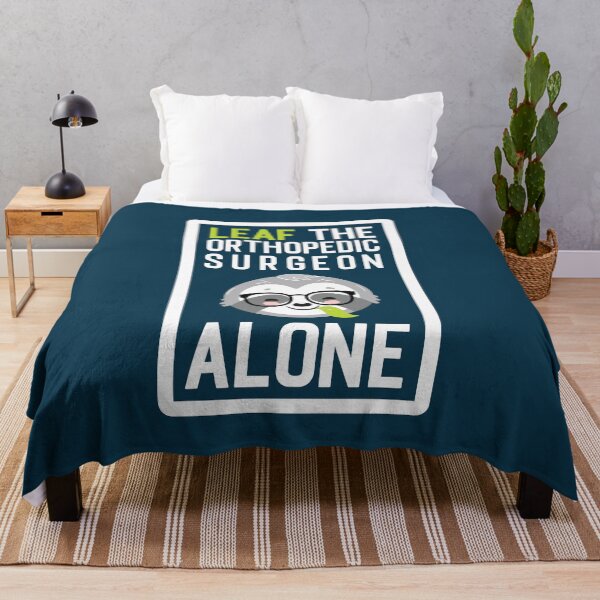 Item preview, Funny Orthopedic Surgeon Pun - Leaf me Alone - Gifts for Orthopedic Surgeons designed and sold by betternotes.