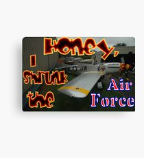Honey, I Shrunk The Air Force, Tyabb 2012 Canvas Print