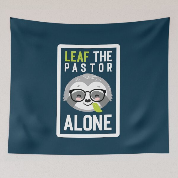Item preview, Funny Pastor Pun - Leaf me Alone - Gifts for Pastors designed and sold by betternotes.
