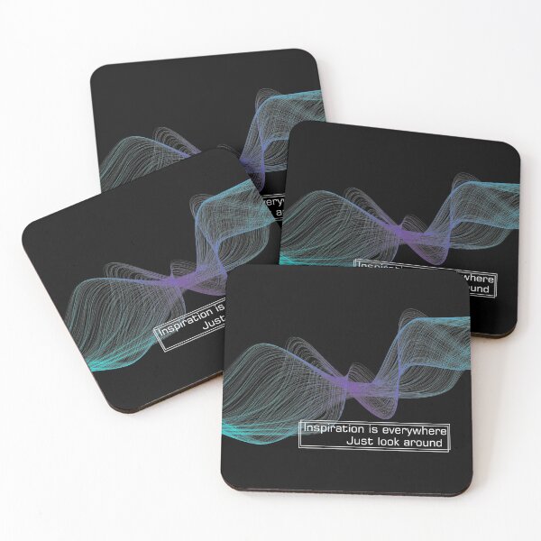 Item preview, Inspiration is Everywhere Dynamic Lines designed and sold by VikiQuick.