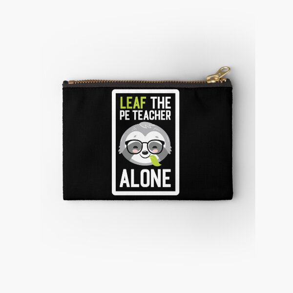 Item preview, Funny PE Teacher Pun - Leaf me Alone - Gifts for PE Teachers designed and sold by betternotes.
