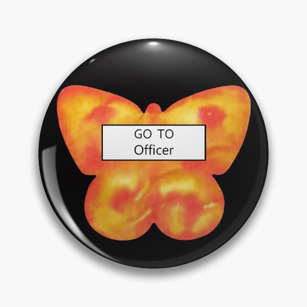 Item preview,   A Part Together Game - Officer - yellow orange butterfly designed and sold by Jenni Ivins.