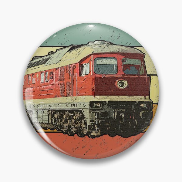 Item preview, Ludmilla diesel locomotive designed and sold by Stoffgiraffe.