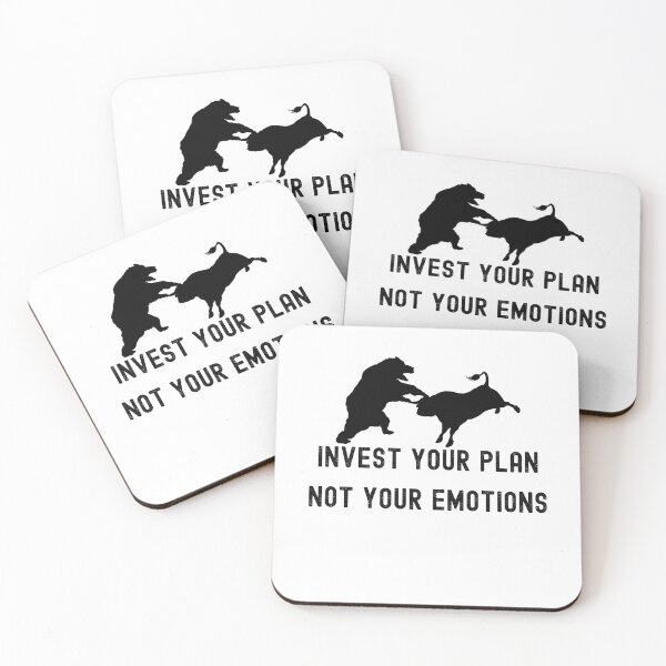 Item preview, Invest your plan not your emotions designed and sold by FourNuns.
