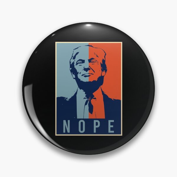 Item preview, Nope Trump - Anti-Donald Trump designed and sold by Smart-Bee.