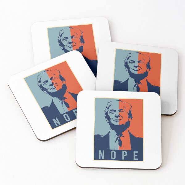 Item preview, Nope Trump - Anti-Donald Trump designed and sold by Smart-Bee.