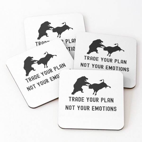 Item preview, trade your plan not your emotions designed and sold by FourNuns.