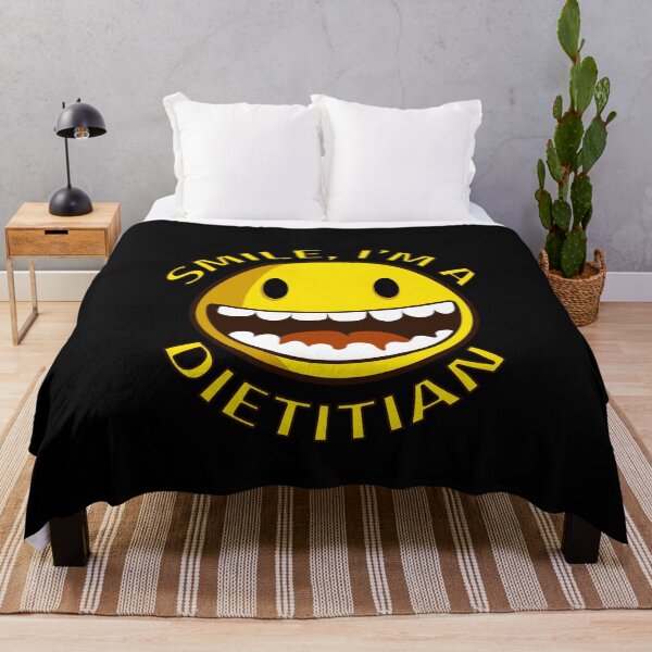 Item preview, Smile Im A Dietitian Caricatura Smiley designed and sold by jacks-tees.