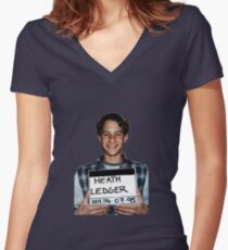 baby Heath Women's Fitted V-Neck T-Shirt
