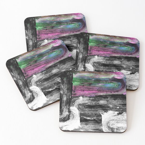 Item preview, Monotype imprint of the oil paint strokes digital composition concept in grunge style. Abstract painting color texture. designed and sold by FENIO.