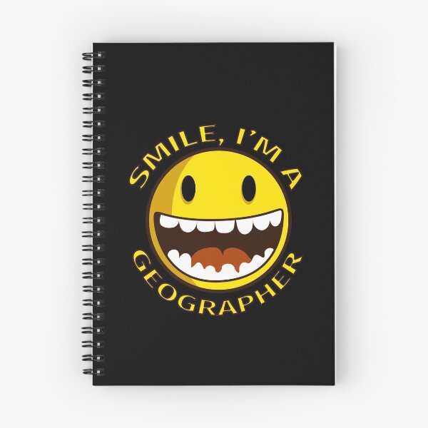 Item preview, Smile Im A Geographer Cartoon Smiley designed and sold by jacks-tees.