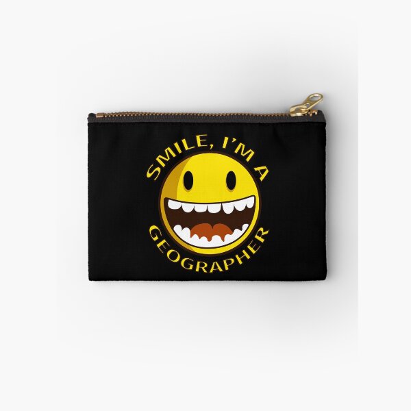 Item preview, Smile Im A Geographer Cartoon Smiley designed and sold by jacks-tees.