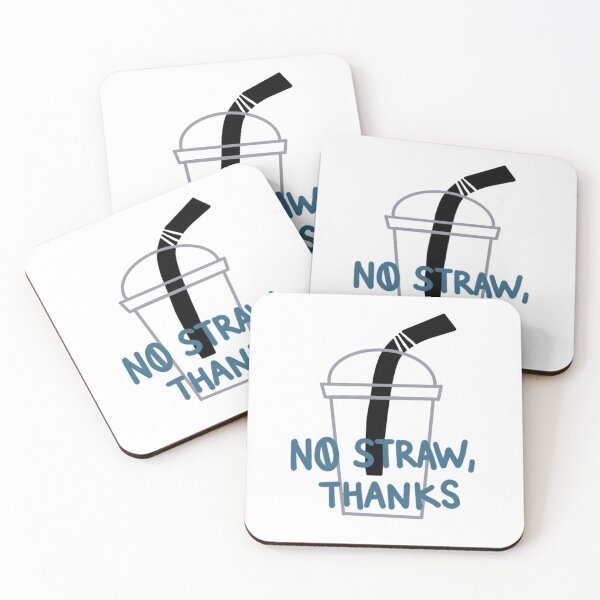 Item preview, No Straw, Thanks designed and sold by daphnejourney.
