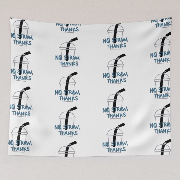 Item preview, No Straw, Thanks designed and sold by daphnejourney.