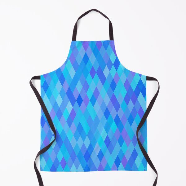 Item preview, Preppy Blue Turquoise Teal Diamond Pattern designed and sold by IamTrending.