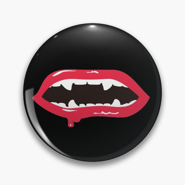 Item preview, halloween bloody mouth designed and sold by Kinisis.