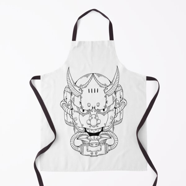 Item preview, Hannya Robot Lineart designed and sold by papererwin.
