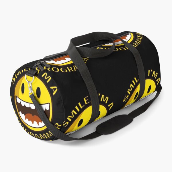 Item preview, Smile Im A Programmer Cartoon Smiley designed and sold by jacks-tees.