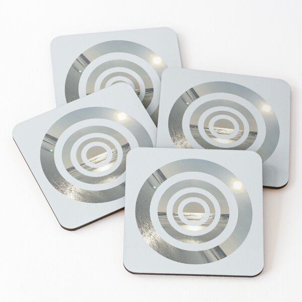 Item preview, Elegant Geometric - stylish abstract round target beach graphic pattern designed and sold by Caroline Laursen.