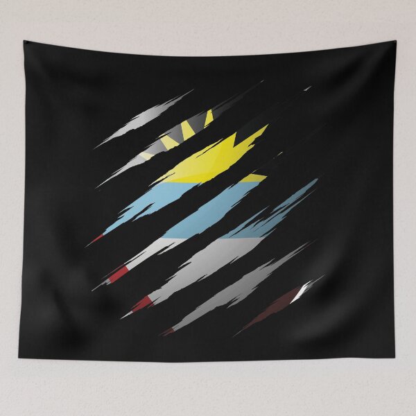 Item preview, Antigua and Barbuda My Country Claw Nail designed and sold by HelloFromAja.