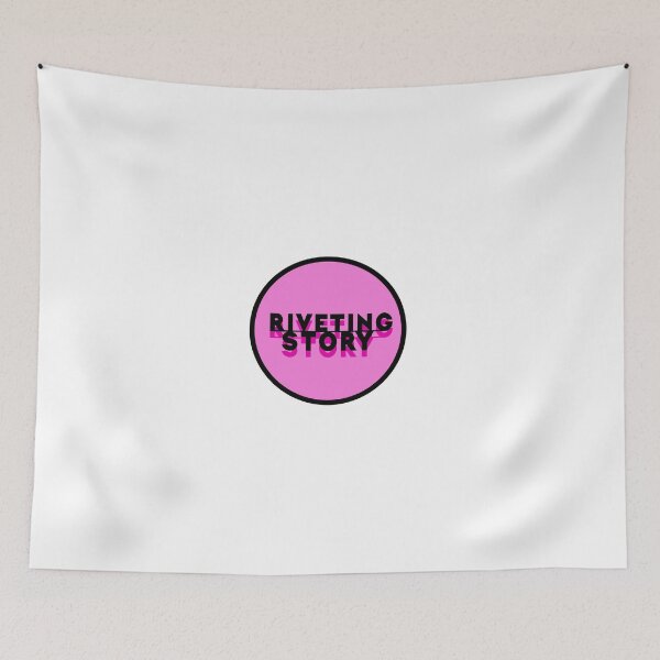 Item preview, Riveting Story Logo Pink designed and sold by RivetingStory.