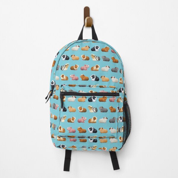 Item preview, Guinea Pig Queue Pattern (blue)  designed and sold by bmartindesigns.