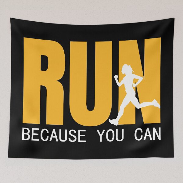 Item preview, Run because you can design designed and sold by PlusAdore.