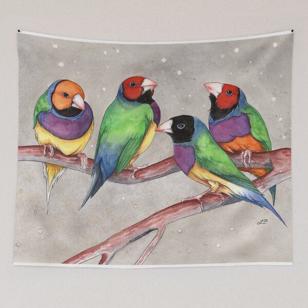 Item preview, Gouldian Finch designed and sold by LyndaSeward.