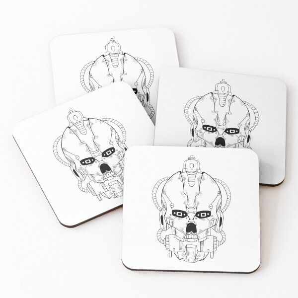 Item preview, Skull Robot Lineart designed and sold by papererwin.