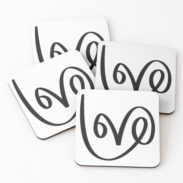 Item preview, Love in a Swirl (black edition)  designed and sold by Stephanie Kroener.