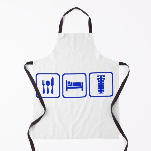 Item preview, Eat Sleep Drag Repeat Blue Poster – Aggressive Drag Racing Art designed and sold by Road To Track.