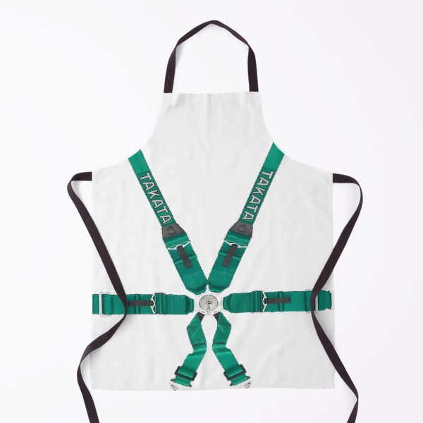 Item preview, Takata Racing Harness Poster – Iconic JDM Green Harness Art designed and sold by Road To Track.