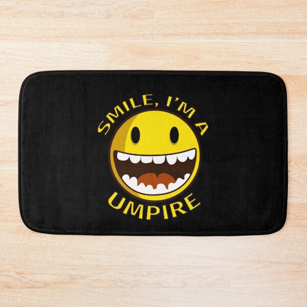 Item preview, Smile Im A Umpire Cartoon Smiley designed and sold by jacks-tees.