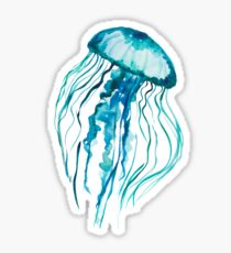 Watercolor Jellyfish Sticker