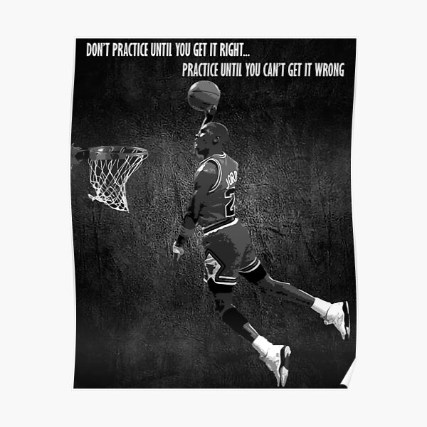 Michael Jordan Motivational Poster