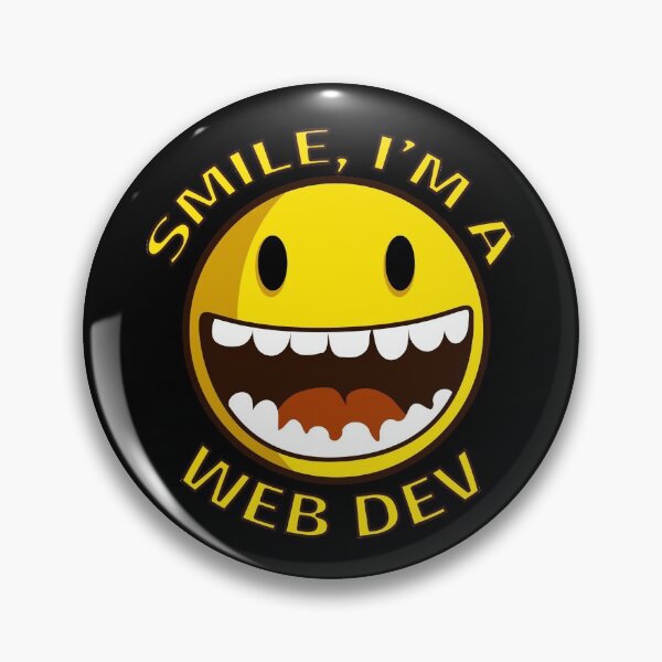 Artikelvorschau, Smile Im A Web Dev Cartoon Smiley entworfen und verkauft von jacks-tees.